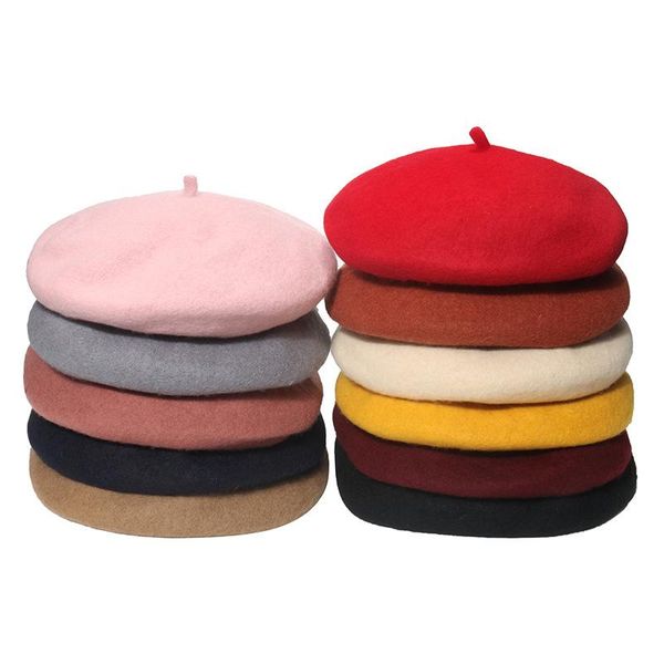 berets thick warm wool woolen beret hat girl women casual vintage round artist pumpkin caps gorros, Blue;gray
berets thick warm wool woolen beret hat girl women casual vintage round artist pumpkin caps gorros, Blue;gray