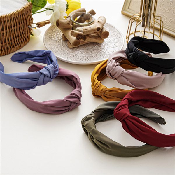 silky solid color headband twist headwear for hair accessories satin elatic head hoop cross knot headband wide side hair hoop, Silver
silky solid color headband twist headwear for hair accessories satin elatic head hoop cross knot headband wide side hair hoop, Silver