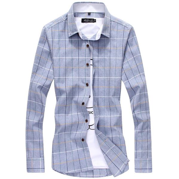 men's casual shirts s - 5xl striped plaid shirt men business long sleeve slim fit cotton mens, White;black
men's casual shirts s - 5xl striped plaid shirt men business long sleeve slim fit cotton mens, White;black