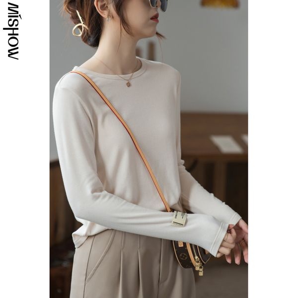 mishow 2021 t-shirts for women long sleeve bottoming crop casual comfortable homewear t shirt female clothing mx21a3622, White
mishow 2021 t-shirts for women long sleeve bottoming crop casual comfortable homewear t shirt female clothing mx21a3622, White