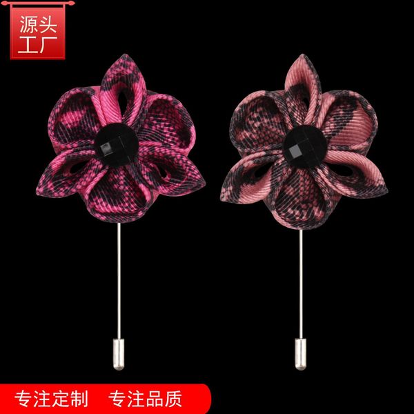 luxury designers new fashion ribbon brooch striped petals exquisite british men's suit xmas gifts, Gray
luxury designers new fashion ribbon brooch striped petals exquisite british men's suit xmas gifts, Gray