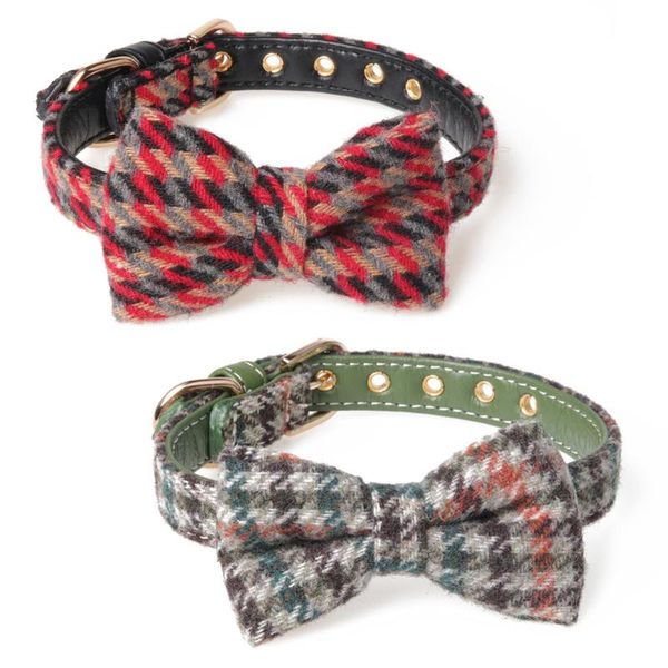dog collars & leashes cat collar bow design neck strap adjustable england style kitten puppy pet animal accessories
dog collars & leashes cat collar bow design neck strap adjustable england style kitten puppy pet animal accessories
