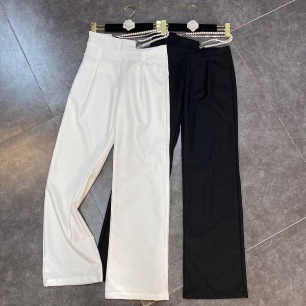 fabpop summer design high waist diamonds pearls chain hollow out long pants casual trousers women gb203 210709, Black;white
fabpop summer design high waist diamonds pearls chain hollow out long pants casual trousers women gb203 210709, Black;white