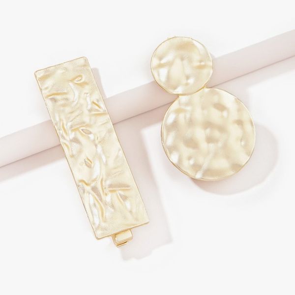 europe and america i red style simple temperament geometric barrettes metal hairpin, Golden;silver
europe and america i red style simple temperament geometric barrettes metal hairpin, Golden;silver