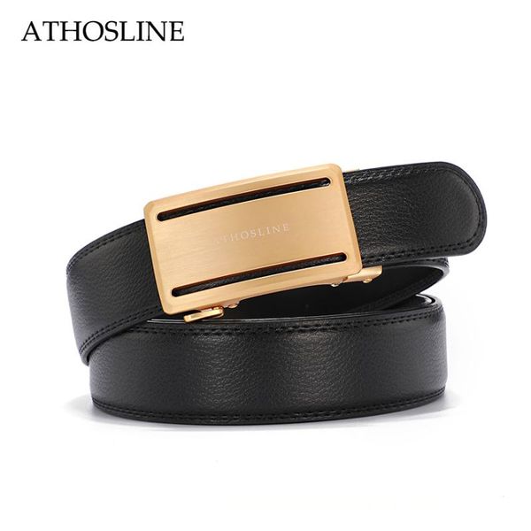 belts athosline men's luxury cow split genuine leather metal automatic buckle belt, Black;brown
belts athosline men's luxury cow split genuine leather metal automatic buckle belt, Black;brown