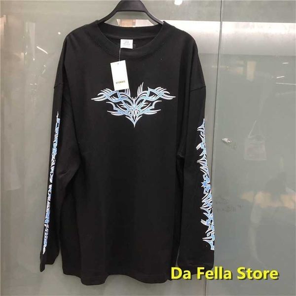 2021 black long sleeve t-shirt men women blue white graphic vetements t-shirts oversize tonal embroidery tee
2021 black long sleeve t-shirt men women blue white graphic vetements t-shirts oversize tonal embroidery tee