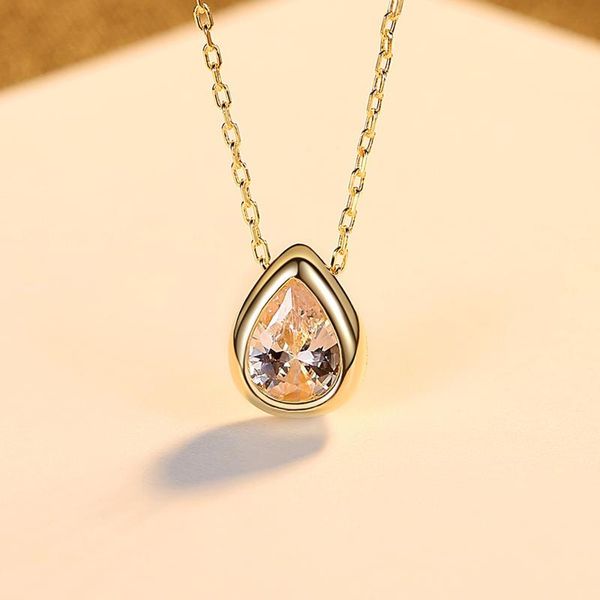 chains genuine s925 sterling silver necklace delicate micro-inlaid zircon water drop pendant for woman jewelry gift
chains genuine s925 sterling silver necklace delicate micro-inlaid zircon water drop pendant for woman jewelry gift