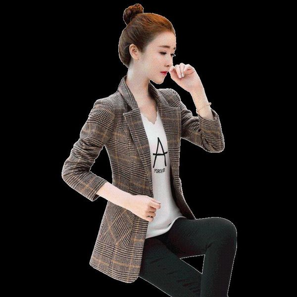 women blazers and jackets check coat woman short spring autumn slim style hair small suit women's suits &, White;black
women blazers and jackets check coat woman short spring autumn slim style hair small suit women's suits &, White;black