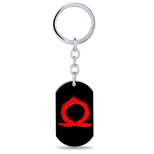 keychains god of war 4 keychain black metal key chain 2021 game jewelry dog tag pendant ring chaveiro llaveros, Silver
keychains god of war 4 keychain black metal key chain 2021 game jewelry dog tag pendant ring chaveiro llaveros, Silver