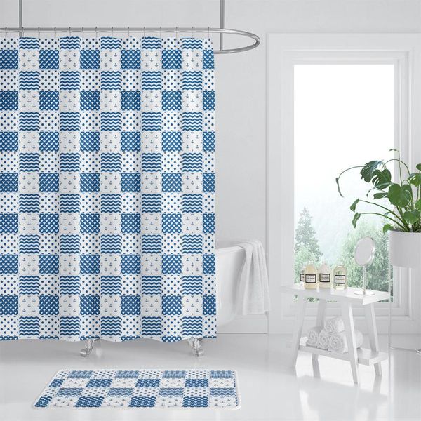 shower curtains curtain design for children's bathroom printing sea anchor blue series waterproof
shower curtains curtain design for children's bathroom printing sea anchor blue series waterproof