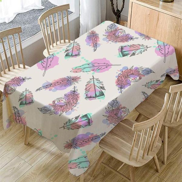 table cloth colored feathers painting tablecloth waterproof oilproof rectangular for banquet dining family practical
table cloth colored feathers painting tablecloth waterproof oilproof rectangular for banquet dining family practical