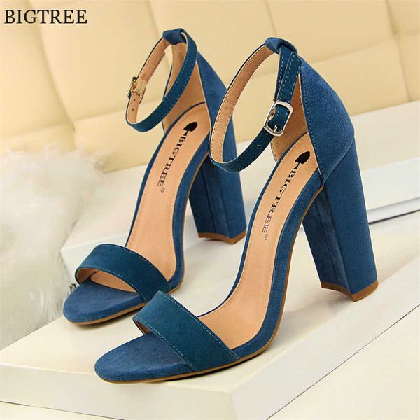 bigtree 8 colors women high heels sandals concise flock/pu open toe buckle woman party sandal summer shoes big size 34-43 y0721, Black
bigtree 8 colors women high heels sandals concise flock/pu open toe buckle woman party sandal summer shoes big size 34-43 y0721, Black