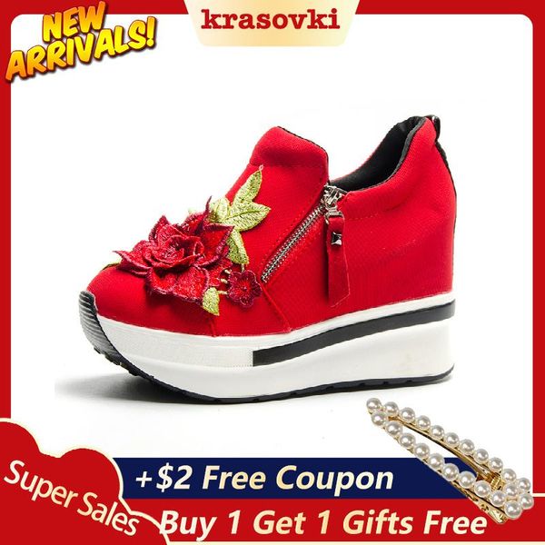 dress shoes krasovki crystal 2021 arrival wedges female heels with flower party women vulcanize fashion sneakers, Black
dress shoes krasovki crystal 2021 arrival wedges female heels with flower party women vulcanize fashion sneakers, Black