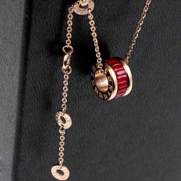 2021 women luxury designer jewelry roman numeral ceramic pendant necklaces rosegold color stainless steel mens necklace gold chain box, Silver
2021 women luxury designer jewelry roman numeral ceramic pendant necklaces rosegold color stainless steel mens necklace gold chain box, Silver