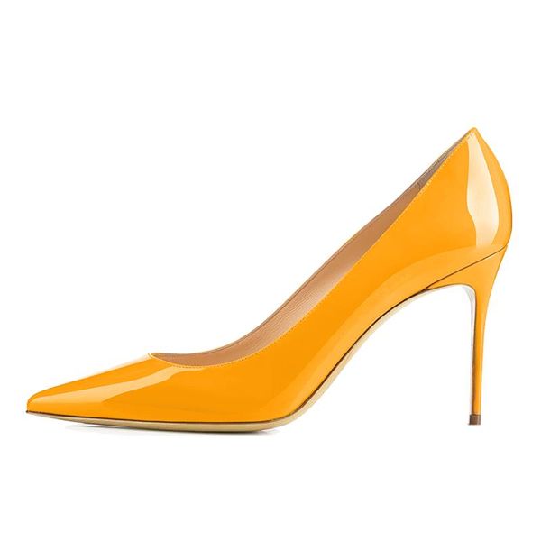 women's patent leather pumps pointed toe classic 10cm light high heels dress party wedding lady shoes big size us 4-14, Black
women's patent leather pumps pointed toe classic 10cm light high heels dress party wedding lady shoes big size us 4-14, Black