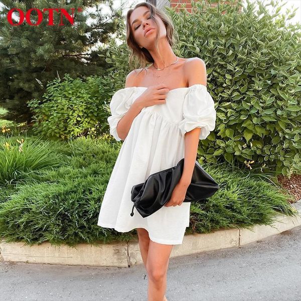 summer off shoulder white women dress puff sleeve high waist short casual loose a line mini cotton, Black;gray
summer off shoulder white women dress puff sleeve high waist short casual loose a line mini cotton, Black;gray