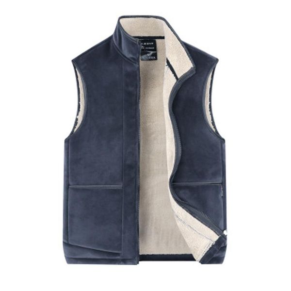 men's vests mens casual thermal soft fleece vest autumn winter cotton thick warm waistcoat windproof sleeveless military jacket outwear, Black;white
men's vests mens casual thermal soft fleece vest autumn winter cotton thick warm waistcoat windproof sleeveless military jacket outwear, Black;white