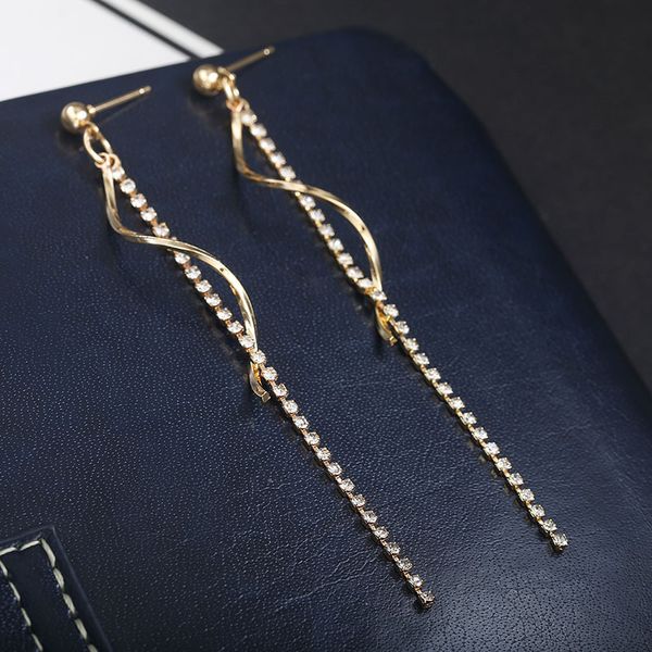 studs earrings korean fashion simple, two wearing , super long tassel feminine and versatile, Golden;silver
studs earrings korean fashion simple, two wearing , super long tassel feminine and versatile, Golden;silver