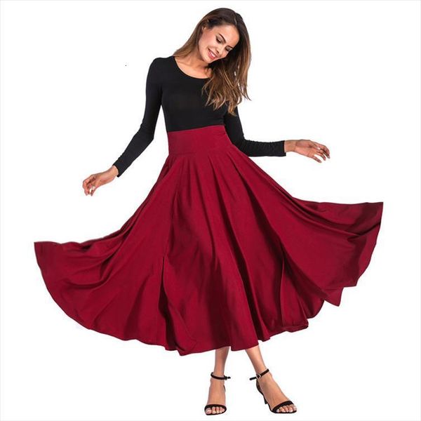 girl causual bow pleated skater women skirts knee length fall high waist ladies solid black ball gown long skirt 8831
girl causual bow pleated skater women skirts knee length fall high waist ladies solid black ball gown long skirt 8831
