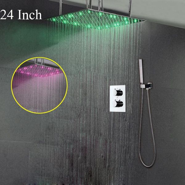 hydro power thermostatic led rain shower head wall concealed mixer set 304 ss polished or brushed bath & faucets bathroom sets
hydro power thermostatic led rain shower head wall concealed mixer set 304 ss polished or brushed bath & faucets bathroom sets