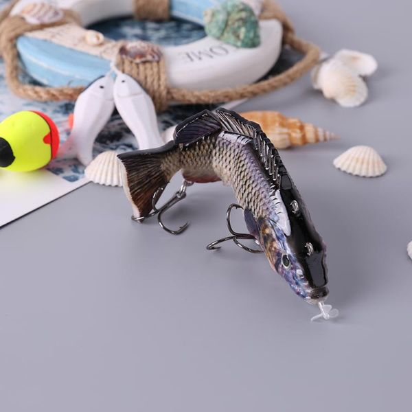 1pcs robotic fishing lure multi jointed electric wobbler swimbait usb artificial rotating pike carp crank led light hooks
1pcs robotic fishing lure multi jointed electric wobbler swimbait usb artificial rotating pike carp crank led light hooks
