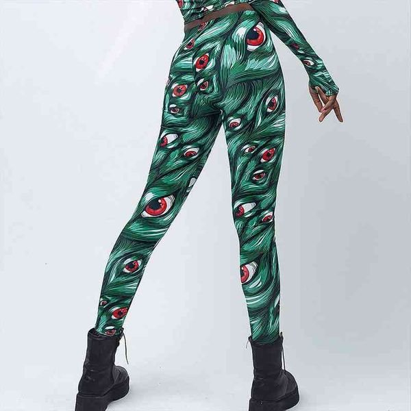 printed sport fitness running pants women legging green demon eyes girl leggins, Black
printed sport fitness running pants women legging green demon eyes girl leggins, Black