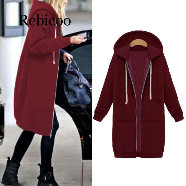 women's jackets warm winter fleece hooded parker coat long zipper hoodie large size sweatshirt, Black;brown
women's jackets warm winter fleece hooded parker coat long zipper hoodie large size sweatshirt, Black;brown