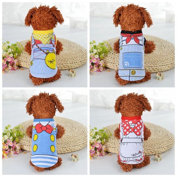 dog apparel small cats dogs clothing supplies cute t shirt for pet puppy cosume vest cartoon printed cotton
dog apparel small cats dogs clothing supplies cute t shirt for pet puppy cosume vest cartoon printed cotton