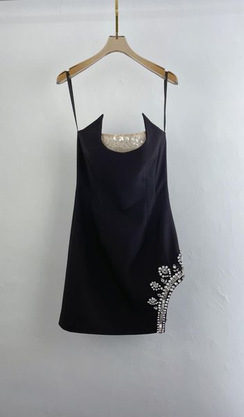 casual dresses 2021 women fashion sleeveless studded diamond wrap dress 0319, Black;gray
casual dresses 2021 women fashion sleeveless studded diamond wrap dress 0319, Black;gray