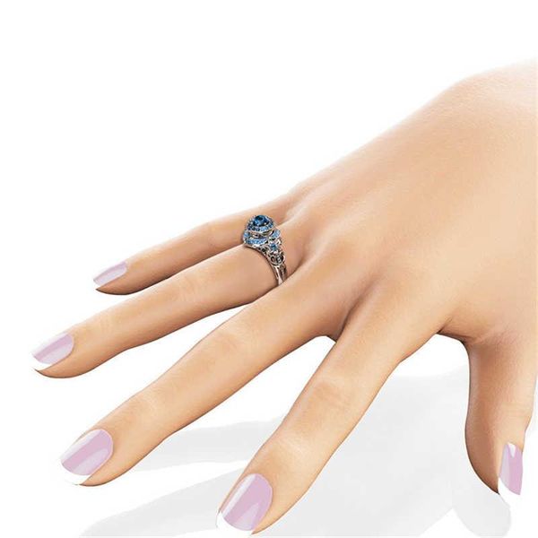 wedding rings chic fashion blue mosaic eternity ring women bridal proposal engagent size 5-10, Slivery;golden
wedding rings chic fashion blue mosaic eternity ring women bridal proposal engagent size 5-10, Slivery;golden
