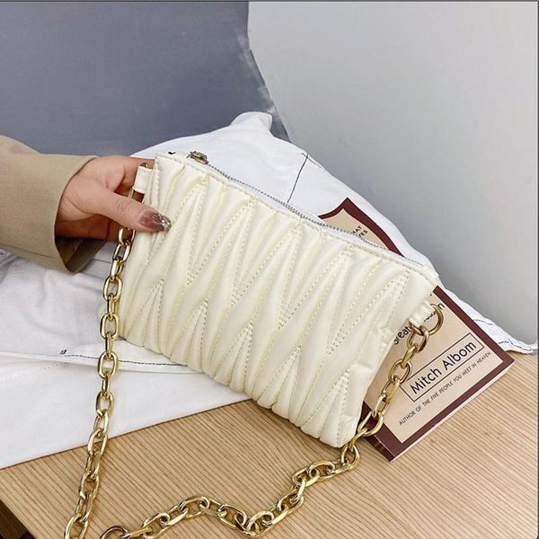 simple chain women's bag fashion fold shoulder small square bags pu leather zipper crossbody for women 2021 cross body
simple chain women's bag fashion fold shoulder small square bags pu leather zipper crossbody for women 2021 cross body
