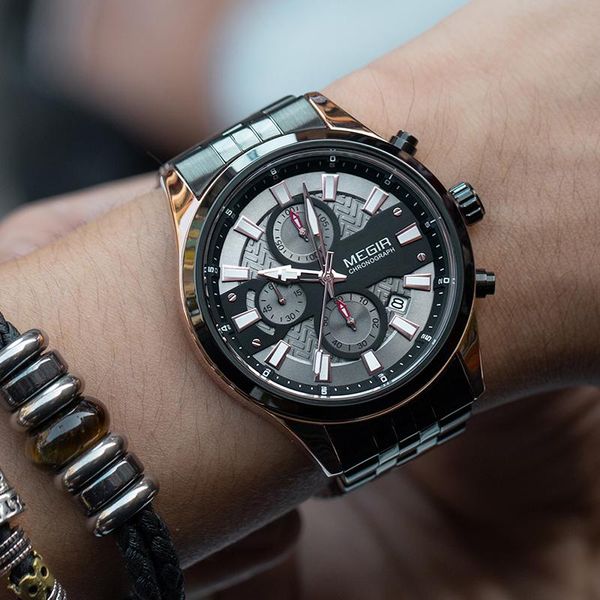 men's quartz business wristwatches stainless steel men watches luxury military watch male drop relogios masculino, Slivery;brown
men's quartz business wristwatches stainless steel men watches luxury military watch male drop relogios masculino, Slivery;brown