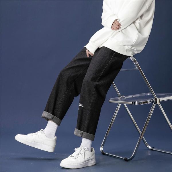 men's jeans 2021 brand clothing black blue harajuku hip hop high street loose straight leg daddy pants man trousers casual
men's jeans 2021 brand clothing black blue harajuku hip hop high street loose straight leg daddy pants man trousers casual
