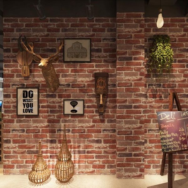wallpapers rustic vintage 3d faux bricks wallpaper roll pvc retro industrial loft wall paper red brown gray waterproof washable
wallpapers rustic vintage 3d faux bricks wallpaper roll pvc retro industrial loft wall paper red brown gray waterproof washable