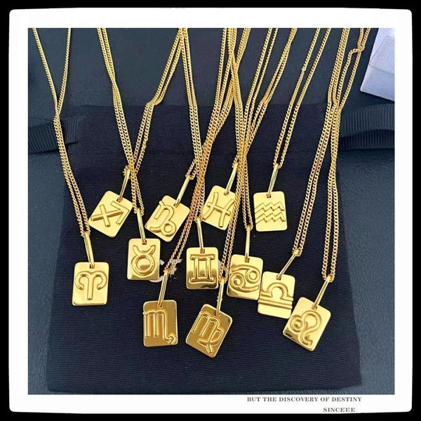 chains sexmara 21ss punk vintage golden twelve constellation square pendant clavicle necklace trend for men women girls female jewe, Silver
chains sexmara 21ss punk vintage golden twelve constellation square pendant clavicle necklace trend for men women girls female jewe, Silver