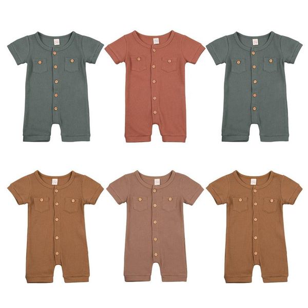 0-24m born baby rompers solid color short sleeve button playsuit for boys girls jumpsuit party birthday pography jumpsuits, Blue
0-24m born baby rompers solid color short sleeve button playsuit for boys girls jumpsuit party birthday pography jumpsuits, Blue