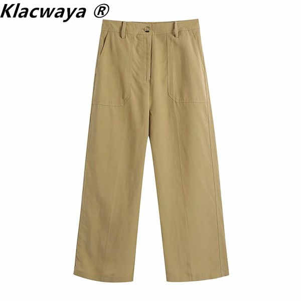 women fashion side pockets loose-fitting straight pants vintage high waist zipper fly female ankle trousers mujer 210521, Black;white
women fashion side pockets loose-fitting straight pants vintage high waist zipper fly female ankle trousers mujer 210521, Black;white