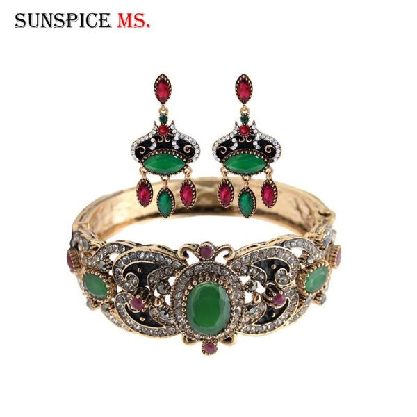 earrings & necklace sunspicems vintage turkish resin bangle earring for women wedding jewelry rhinestone retro gold color antique jewellery, Silver
earrings & necklace sunspicems vintage turkish resin bangle earring for women wedding jewelry rhinestone retro gold color antique jewellery, Silver