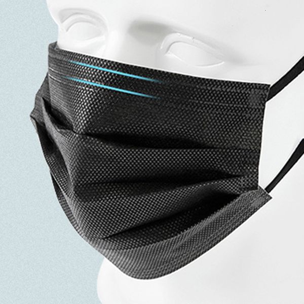 straight disposable mask civil black non-woven 3-layer thickened melt blown cloth adult
straight disposable mask civil black non-woven 3-layer thickened melt blown cloth adult