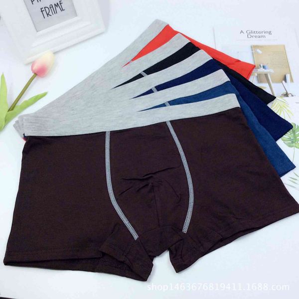 men's underwear new wide spandex head rc cotton breathable medium waist plain pants, Black;white
men's underwear new wide spandex head rc cotton breathable medium waist plain pants, Black;white