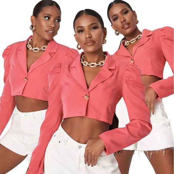 women's jackets s390194 wholesale items summer women's fashion versatile loose suit collar shirt long sleeve two button solid color, Black;brown
women's jackets s390194 wholesale items summer women's fashion versatile loose suit collar shirt long sleeve two button solid color, Black;brown