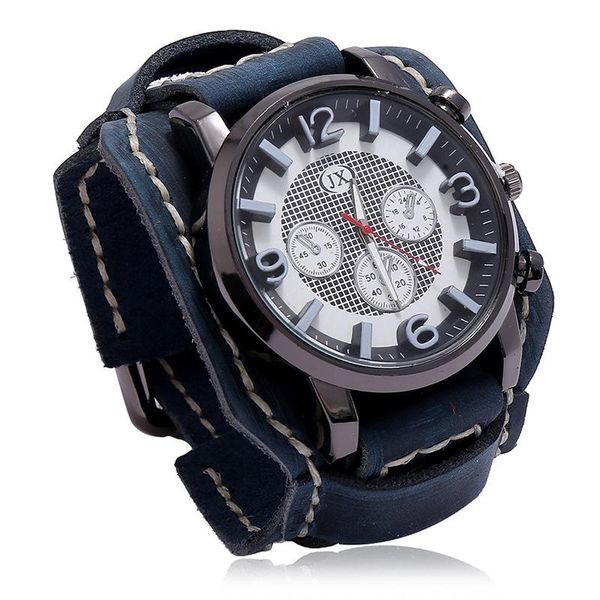wristwatches watches for men luxury wristwatch quartz cow leather strap fashion punk style watch bracelet gift relogio masculino, Slivery;brown
wristwatches watches for men luxury wristwatch quartz cow leather strap fashion punk style watch bracelet gift relogio masculino, Slivery;brown
