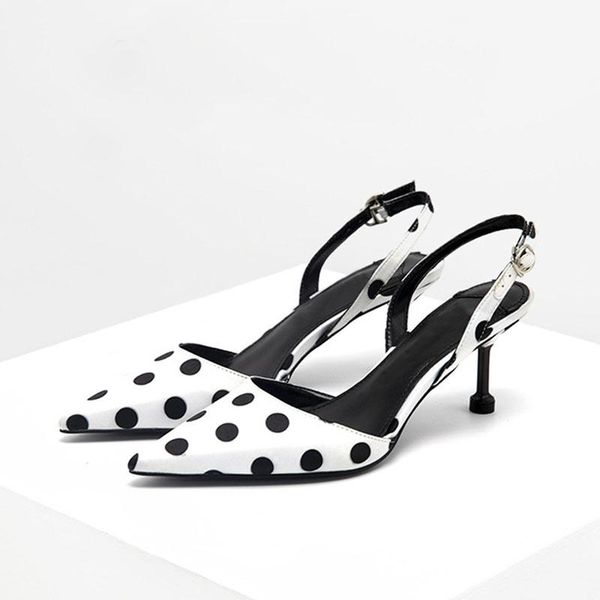 fashion pointed wave point women sandals comfortable back strap fine heel high heels summer single shoes zapatos mujer, Black
fashion pointed wave point women sandals comfortable back strap fine heel high heels summer single shoes zapatos mujer, Black