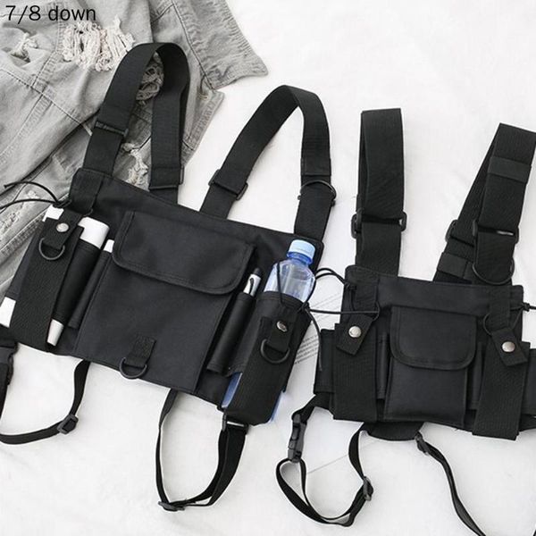 backpack outdoor adjustable vest chest hanging bag double shoulder waist pouch made of nylon, wear-resistant and dura
backpack outdoor adjustable vest chest hanging bag double shoulder waist pouch made of nylon, wear-resistant and dura