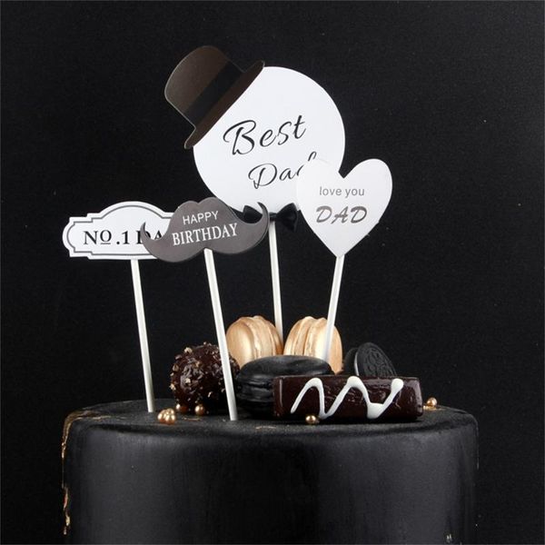 other event & party supplies set father's day cake er creativity beard bow tie good dad men's plug-in insert birthday decoration
other event & party supplies set father's day cake er creativity beard bow tie good dad men's plug-in insert birthday decoration