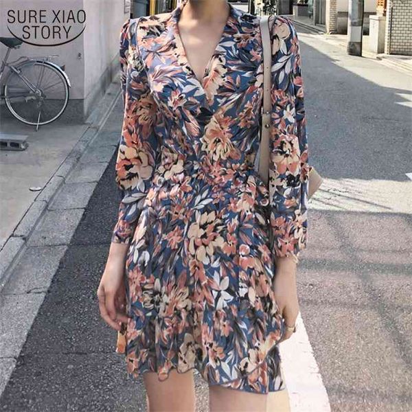 vintage chic summer floral women dress long sleeve print short party elegant high waist female es vestidos 13929 210508, Black;gray
vintage chic summer floral women dress long sleeve print short party elegant high waist female es vestidos 13929 210508, Black;gray