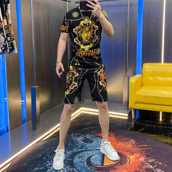 hoodies personality the fashions european summer men figure printing broca de shorts short two suit pieces of male fashion, Black
hoodies personality the fashions european summer men figure printing broca de shorts short two suit pieces of male fashion, Black