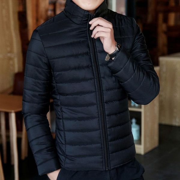 men's down & parkas 2021 korean style stand collar men ultra jacket winter clothes cotton warm male coats streetwear plus size, Black
men's down & parkas 2021 korean style stand collar men ultra jacket winter clothes cotton warm male coats streetwear plus size, Black