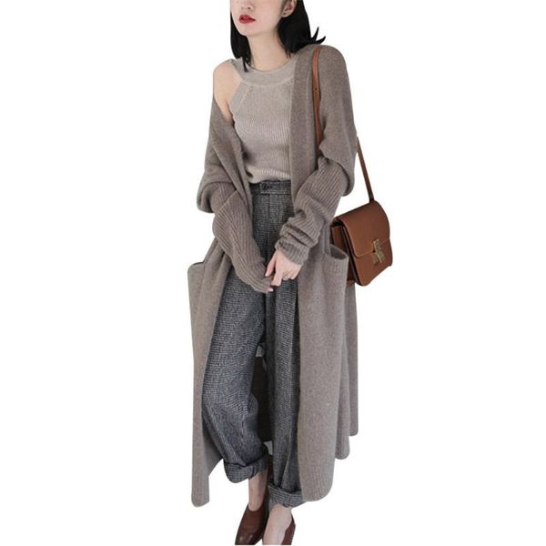 women's sweaters women winter warm knitted long sweater stretch coat outerwear ql sale, White;black
women's sweaters women winter warm knitted long sweater stretch coat outerwear ql sale, White;black