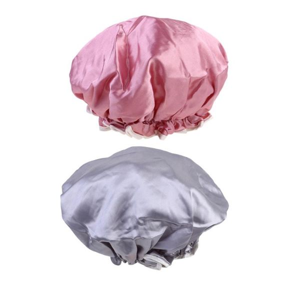 shower caps 4pcs double layer bath cap elastic with hair drying towel wrap bathroom supplies (2pcs cap-pale mauve, sil
shower caps 4pcs double layer bath cap elastic with hair drying towel wrap bathroom supplies (2pcs cap-pale mauve, sil